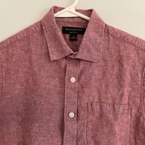 Linen Banana Republic shirt